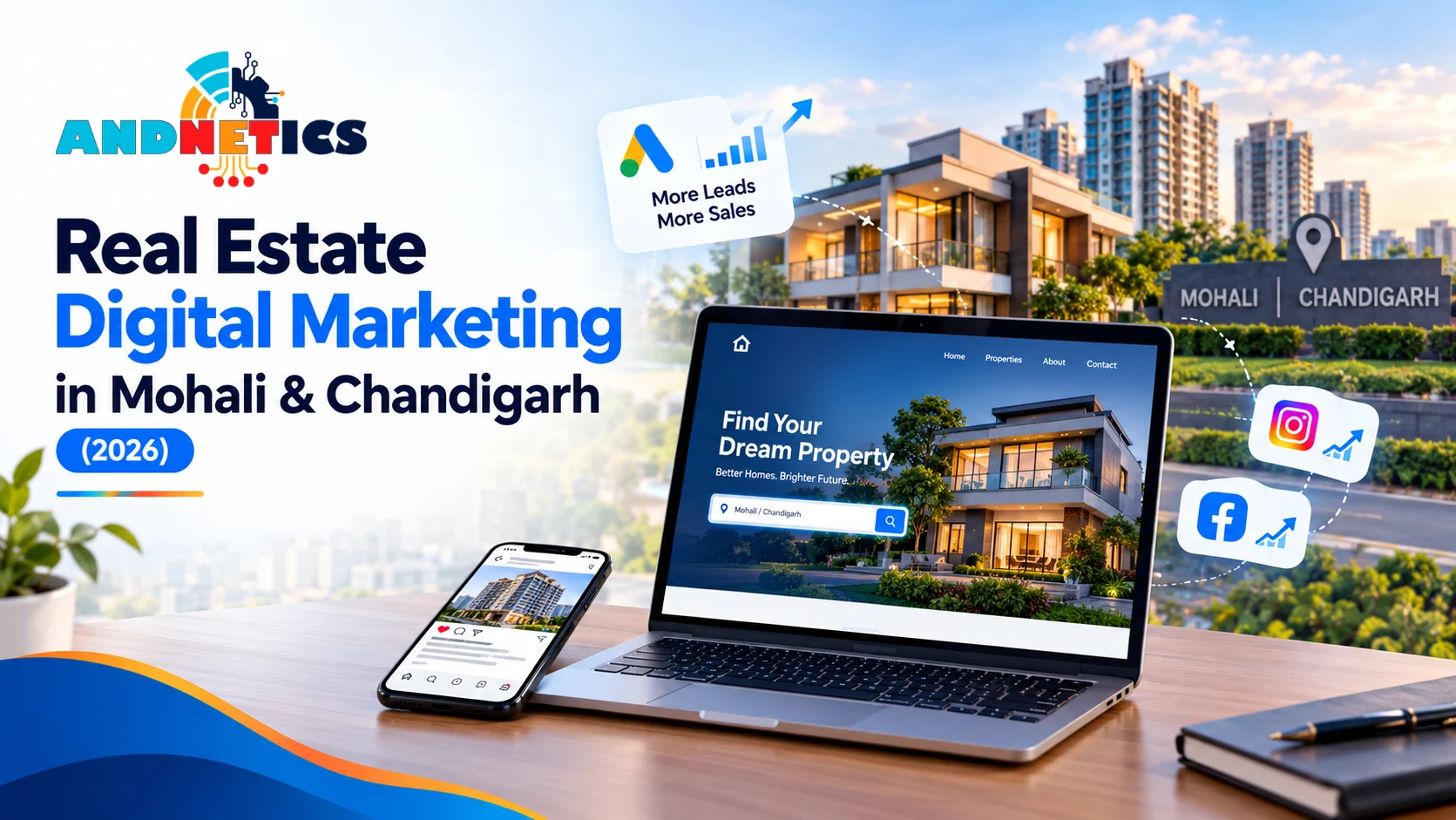 Real Estate Digital Marketing in Mohali & Chandigarh (2026)